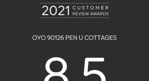 Certifikát, hodnocení, plakát nebo jiný dokument vystavený v ubytování OYO 90126 PEN U COTTAGES