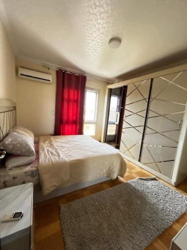 Llit o llits en una habitació de Jordan farm