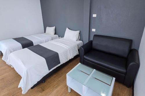 Le Nara Residenceにあるベッド