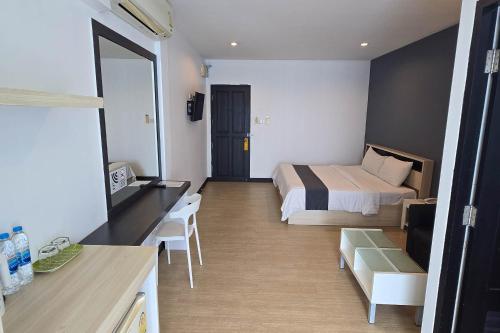 Le Nara Residenceにあるベッド