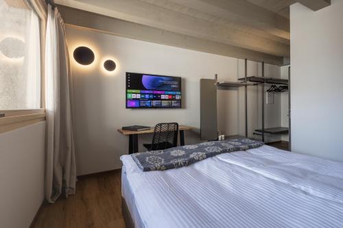 Postel nebo postele na pokoji v ubytování Casa Fontana, Luxury Rooms and Suite