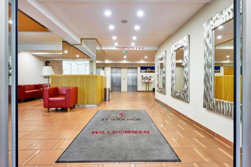 Hotel Strudlhof Viennaにあるシーティングエリア