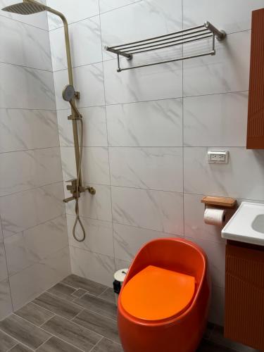 Koupelna v ubytování Xunfeng B&B