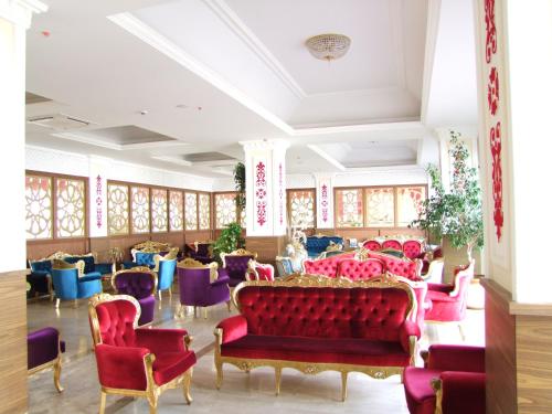 Ruang duduk di Mir'Amor Hotel -All Inclusive Plus