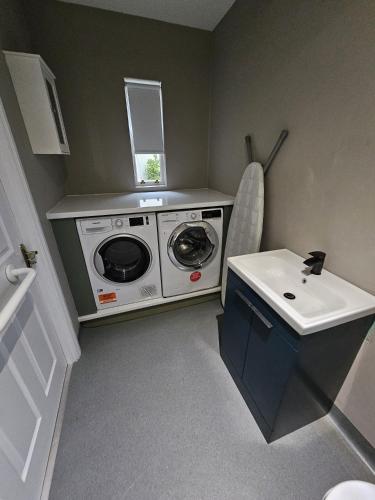 Kuchyň nebo kuchyňský kout v ubytování AbbeyLane house