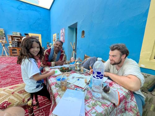 Clientes alojados en Dar Toda - Zagora guest house