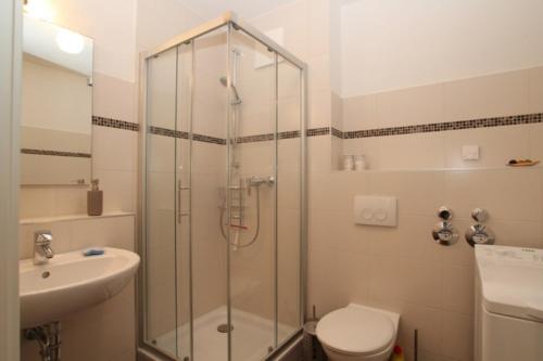 Koupelna v ubytování Dorothee 1