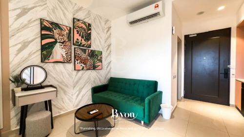 Area soggiorno di Paxtonz Premium Suites Petaling Jaya