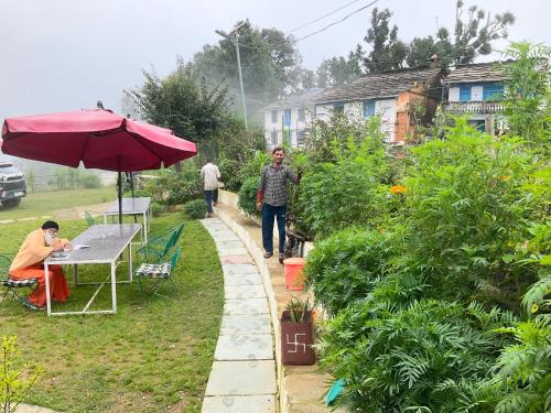 Zahrada ubytování Aranya Anandam Homestay