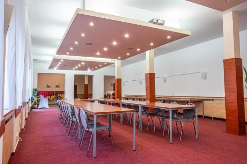 Zona business o sala de conferencias en Hotel Staré Časy Pardubice