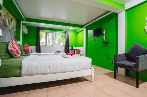 Letto o letti in una camera di Lemon House apartment