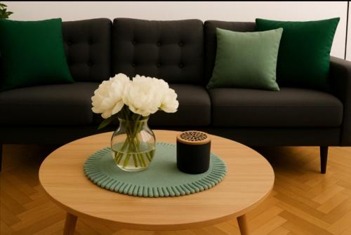 Posezení v ubytování ZARA apartment- Near the Old town , 3 ACs , Free Parking, Peaceful