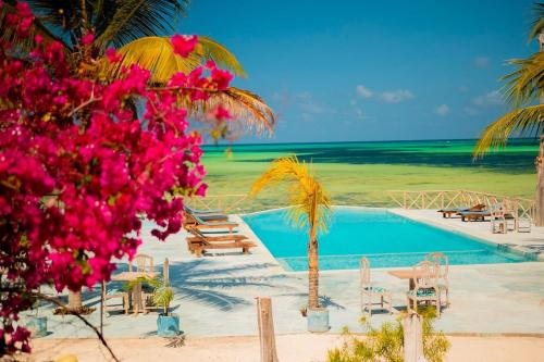 Bazén v ubytování 1Zi hotel and beach club nebo v jeho okolí