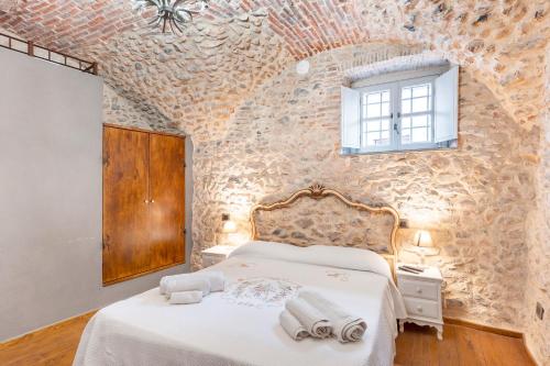 Postel nebo postele na pokoji v ubytování Antico Frantoio