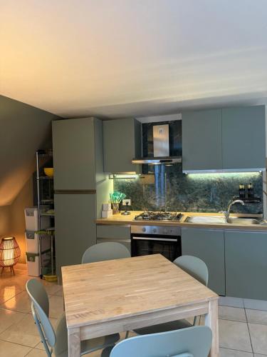 Dapur atau dapur kecil di Villa Montepaone