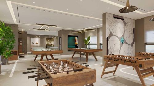 Zona de estar de The Inner Home 2BR Healing Stay at Vinhomes Ocean Park Hanoi