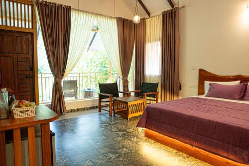Postel nebo postele na pokoji v ubytování Mokha Grove Retreat
