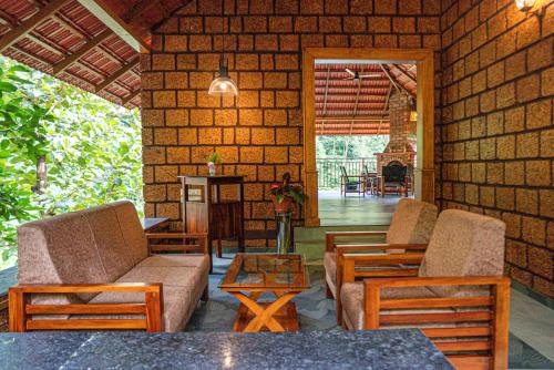Posezení v ubytování Mokha Grove Retreat