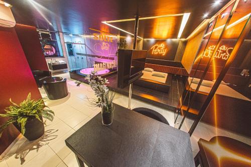 Posezení v ubytování Vison Boutique Motel