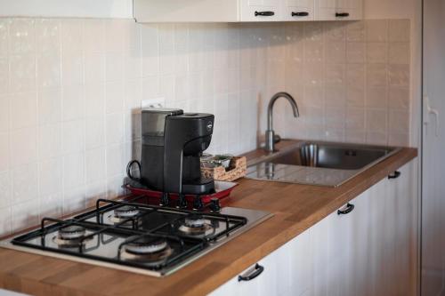 Una cocina o cocineta en Podere San Biagio