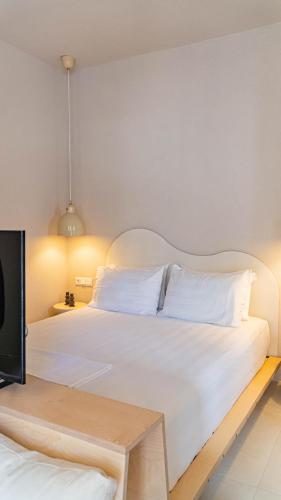 Postel nebo postele na pokoji v ubytování Alex & Sofi Hotel