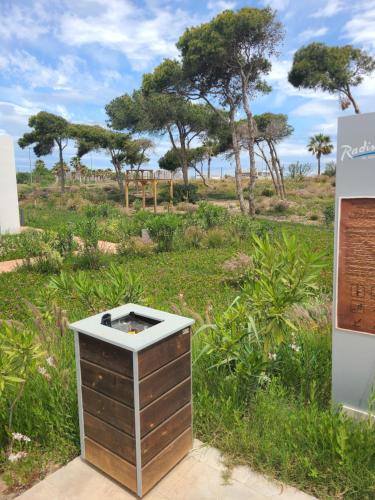Κήπος έξω από το appartement alhoceima vip sfiha