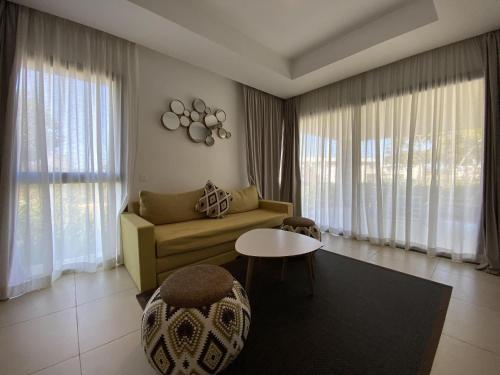 Χώρος καθιστικού στο appartement alhoceima vip sfiha