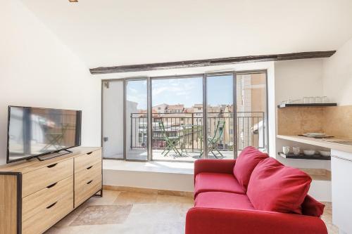 Apartment with rooftop view of Halles