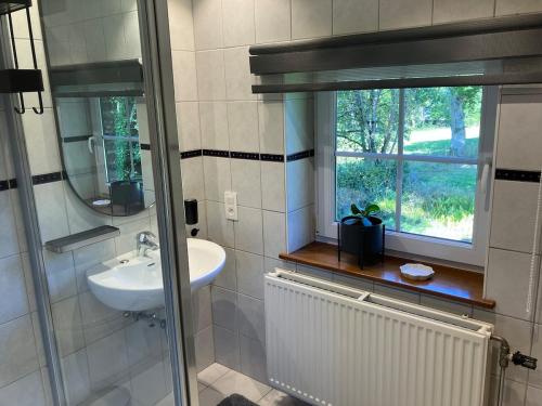 Ένα μπάνιο στο Le Walk'Cottage