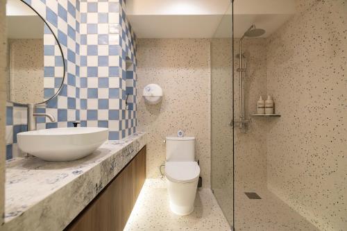 Salle de bains dans l'établissement EXTAY Mansion Chungmuro