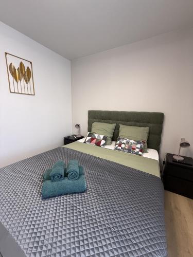 Postel nebo postele na pokoji v ubytování Vinci Vibes - Maison cool pour des voyageurs cool