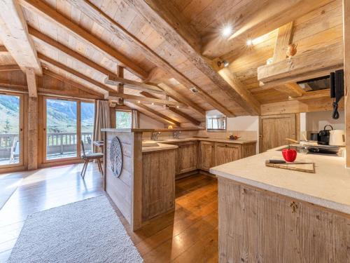Duplex élégant, 8 pers., cheminée, Val-d'Isère, parking, WiFi