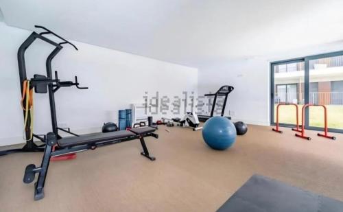 Das Fitnesscenter und/oder die Fitnesseinrichtungen in der Unterkunft Casa Martins