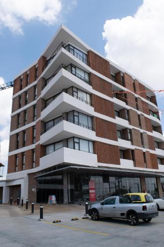 Budova, kde se apartmán nachází