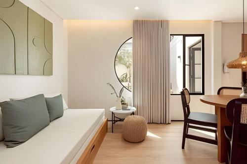 Postel nebo postele na pokoji v ubytování Casa Fiora Oasis