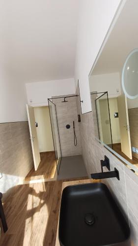 Koupelna v ubytování Max studios