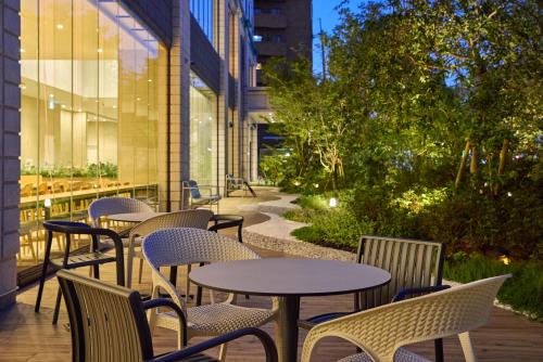 Zahrada ubytování Hotel Eins Osaka Kadoma City Station