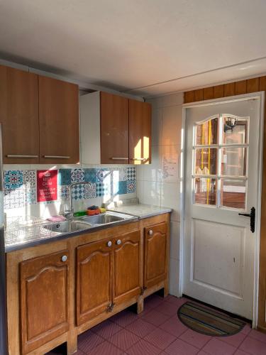 Dapur atau dapur kecil di Patagon Backpackers