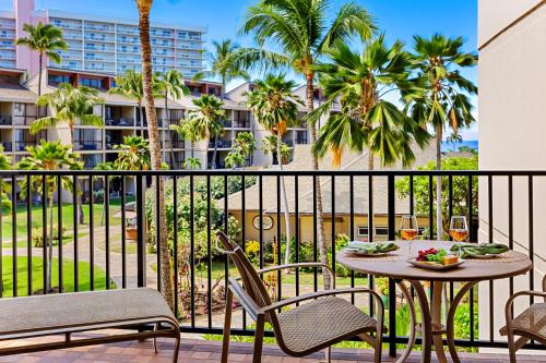 Balkón nebo terasa v ubytování Kaanapali Shores 309