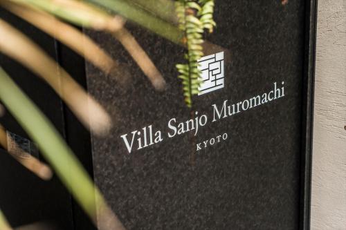 a book with the name ville santa muerra at Villa Sanjomuromachi KYOTO in Kyoto