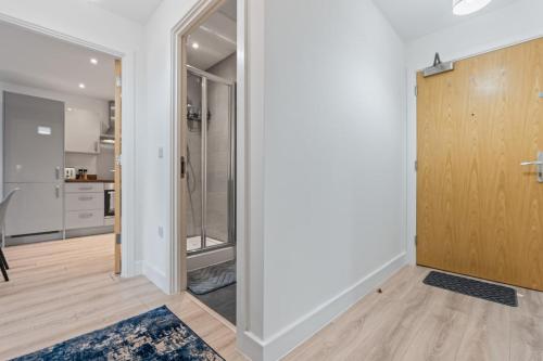 Koupelna v ubytování #63 Cozy Apartment at Silk Works