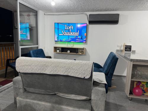 Μια τηλεόραση ή/και κέντρο ψυχαγωγίας στο Loft Vacaciional