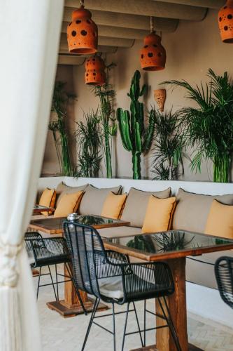 Гостиная зона в Riad NL&S Collection