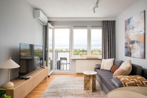 Mokotów Skyline Panorama Apartment by BookingHost