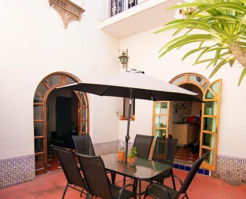 Posezení v ubytování Coliving Chingon