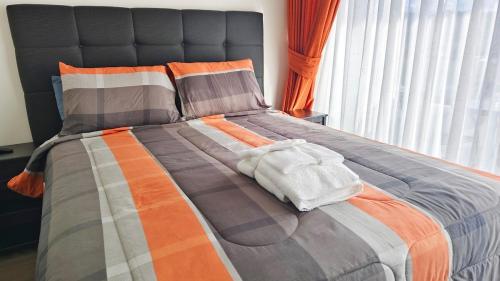 Postel nebo postele na pokoji v ubytování Home Studio en la ciudad de Temuco