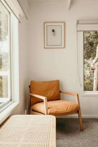 Et opholdsområde på Salt Cottage