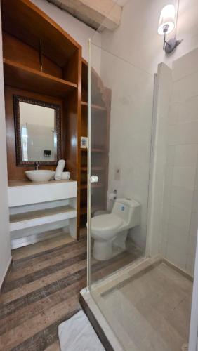 Vannituba majutusasutuses Hotel Casa la Tablada