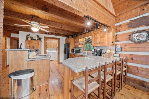 Una cocina o zona de cocina en Mountain Masterpeace