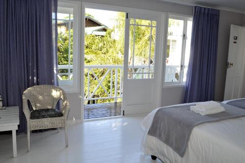 Ένα ή περισσότερα κρεβάτια σε δωμάτιο στο Brenton Beach House